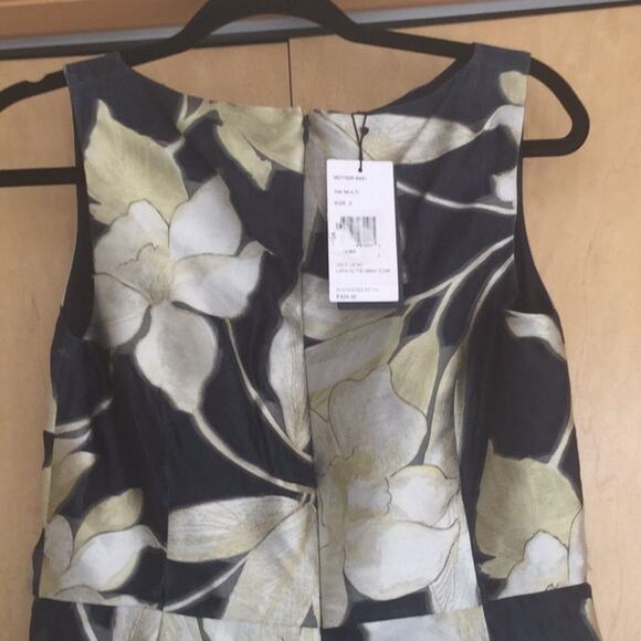 New Lafayette 148 New York Floral High-Low… - Picture 8 of 12